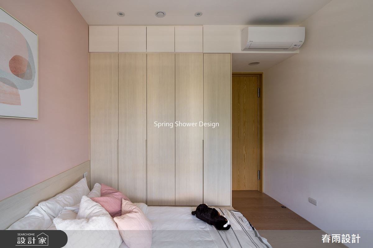 新成屋(5年以下)＿北歐風臥室案例圖片＿春雨設計＿春雨_221 璞有聲之35