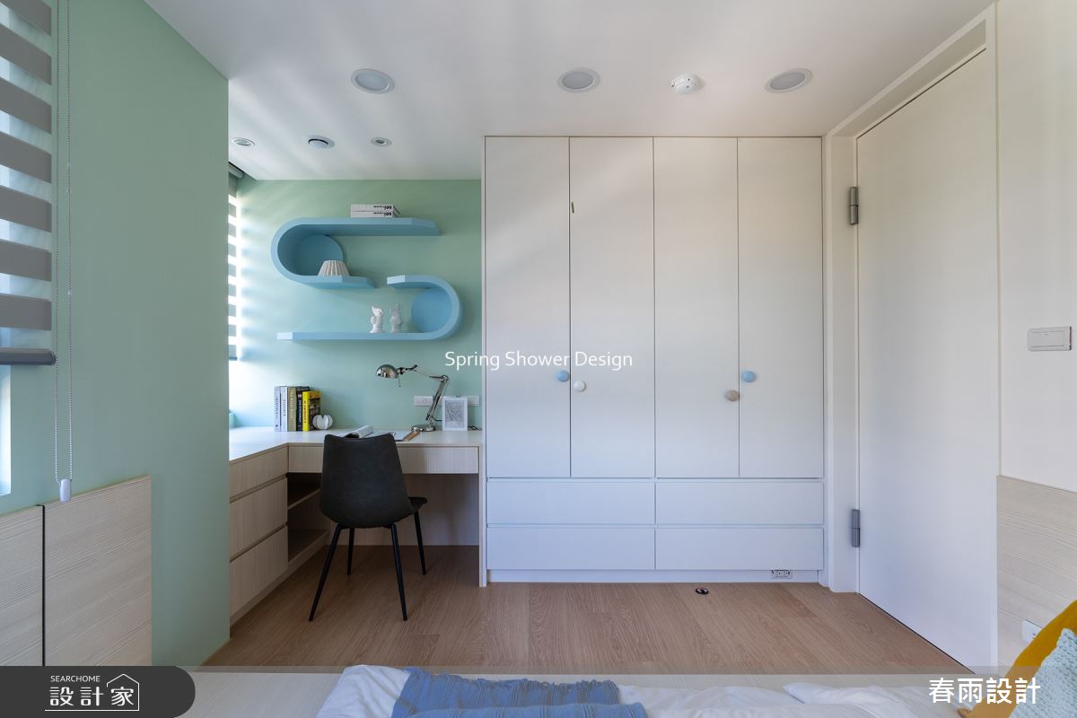 新成屋(5年以下)＿北歐風臥室案例圖片＿春雨設計＿春雨_221 璞有聲之37