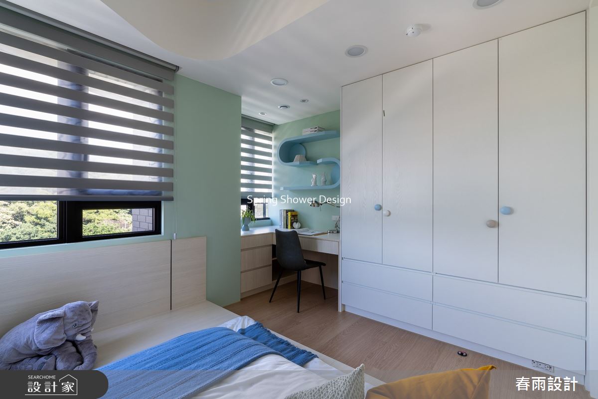 新成屋(5年以下)＿北歐風臥室案例圖片＿春雨設計＿春雨_221 璞有聲之38