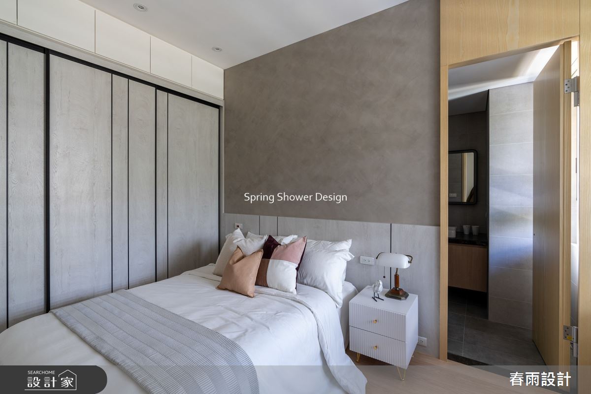 新成屋(5年以下)＿北歐風臥室浴室案例圖片＿春雨設計＿春雨_221 璞有聲之39