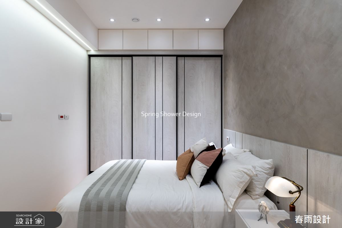 新成屋(5年以下)＿北歐風臥室案例圖片＿春雨設計＿春雨_221 璞有聲之40