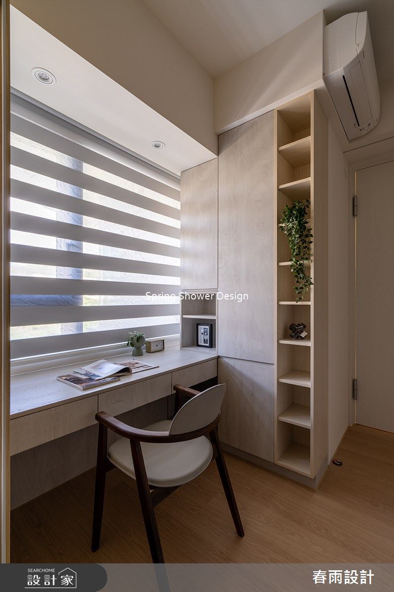 新成屋(5年以下)＿北歐風臥室案例圖片＿春雨設計＿春雨_221 璞有聲之43