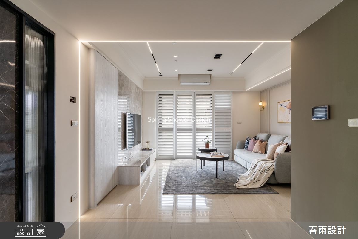 新成屋(5年以下)＿現代風客廳案例圖片＿春雨設計＿春雨_222 大名鑄之1