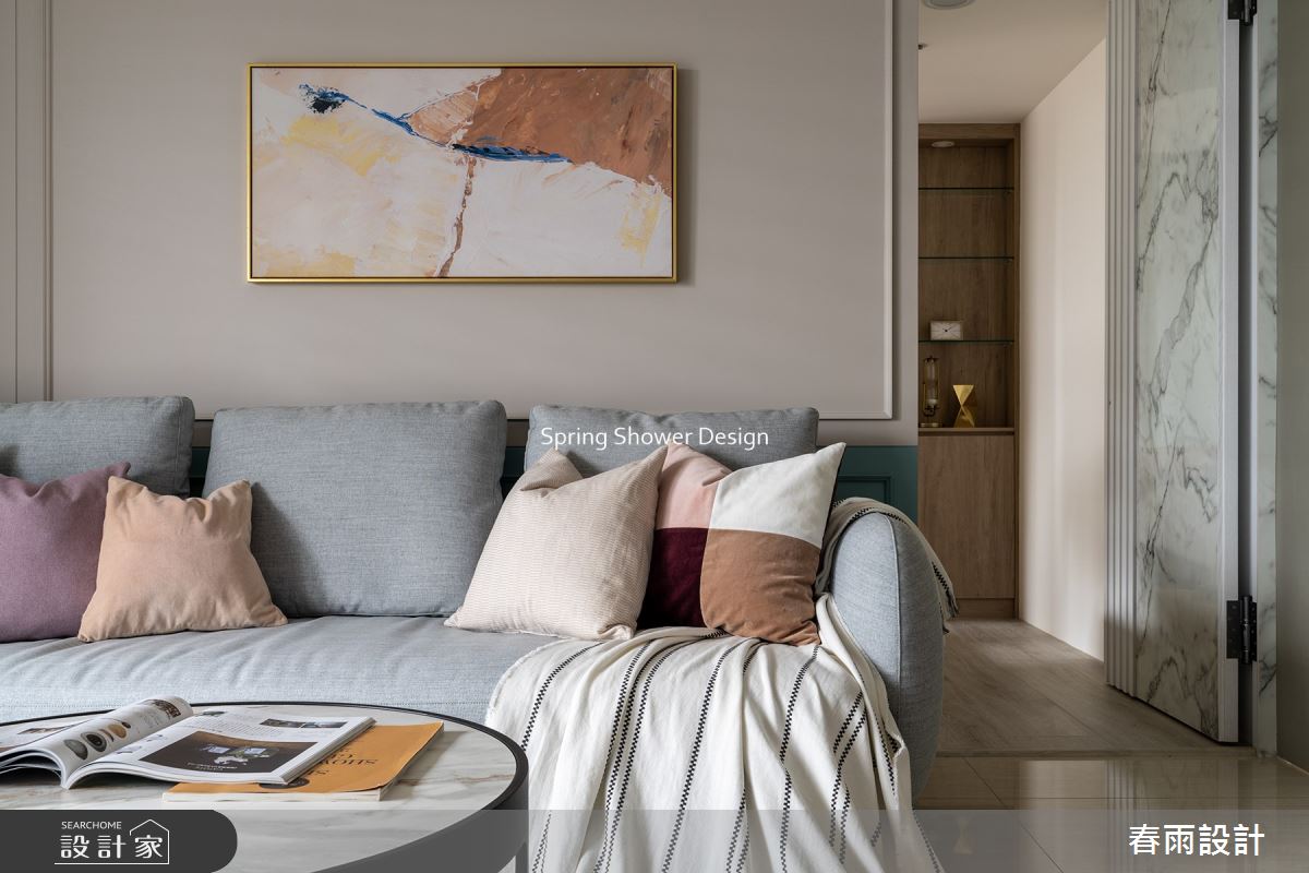 新成屋(5年以下)＿現代風客廳臥室案例圖片＿春雨設計＿春雨_222 大名鑄之5