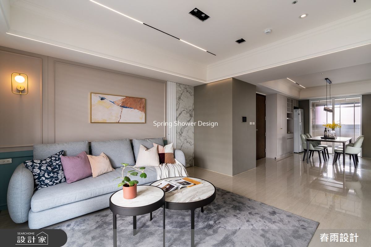新成屋(5年以下)＿現代風客廳餐廳案例圖片＿春雨設計＿春雨_222 大名鑄之6