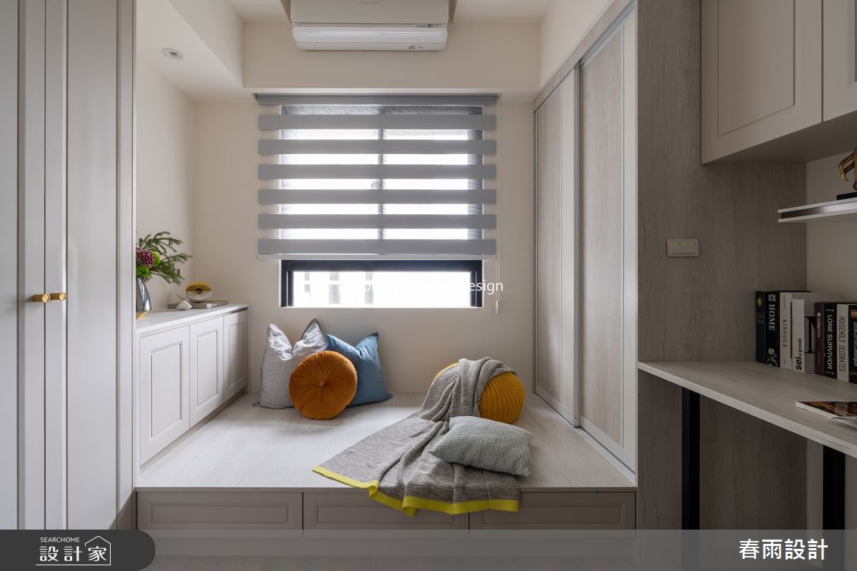 新成屋(5年以下)＿現代風書房工作區臥榻案例圖片＿春雨設計＿春雨_222 大名鑄之19