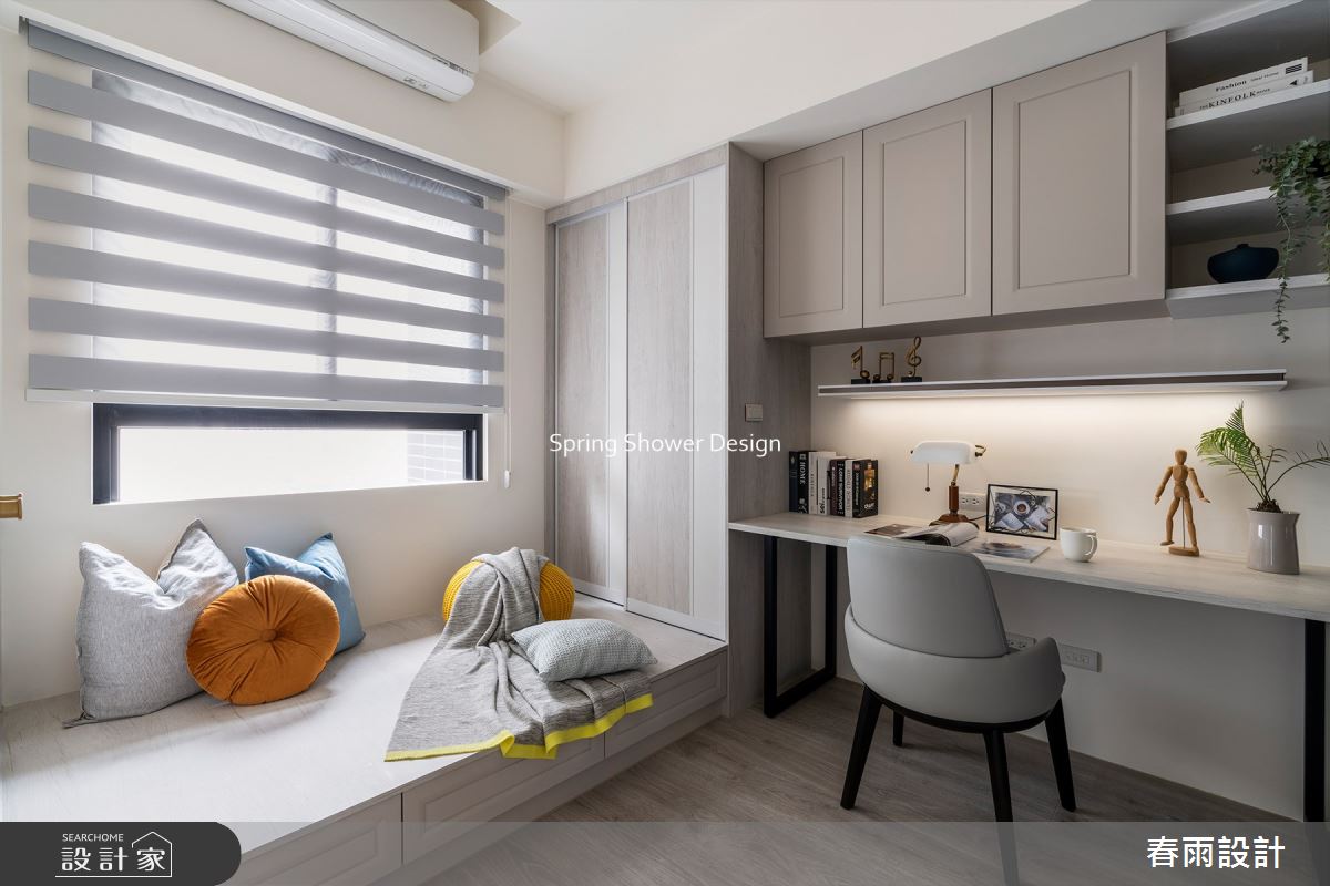 新成屋(5年以下)＿現代風書房工作區臥榻案例圖片＿春雨設計＿春雨_222 大名鑄之20