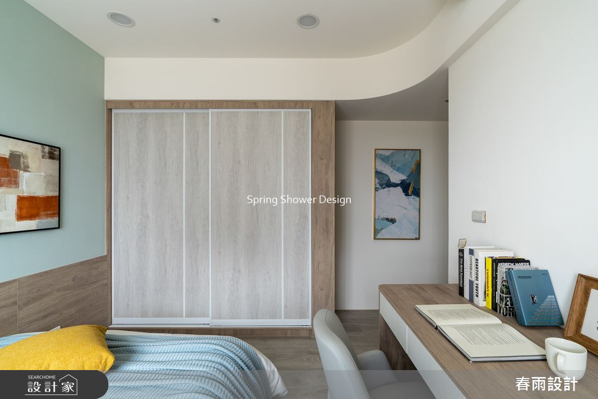 新成屋(5年以下)＿現代風臥室案例圖片＿春雨設計＿春雨_222 大名鑄之30