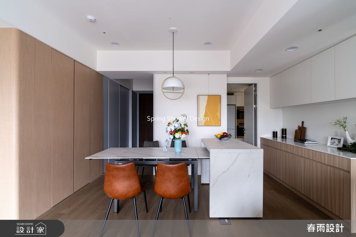 新成屋(5年以下)＿日式禪風餐廳中島案例圖片＿春雨設計＿春雨_223 忠泰和2之12
