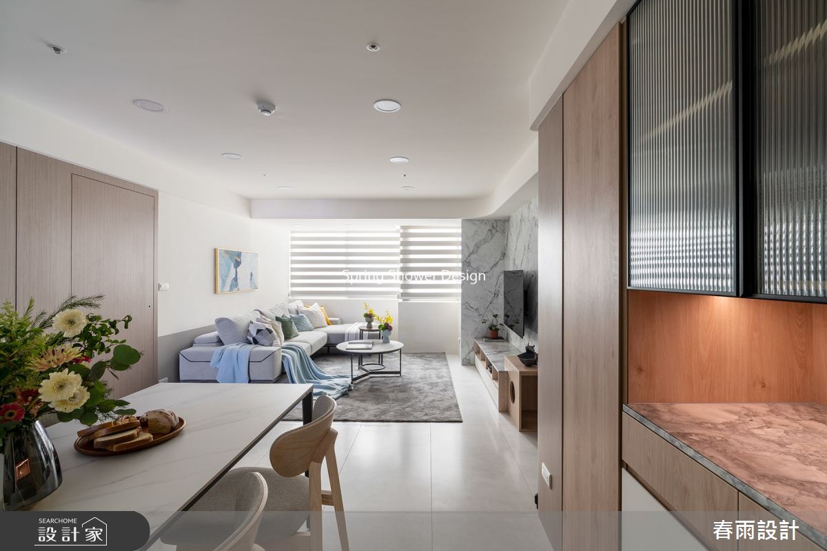 22坪老屋(16~30年)＿現代風客廳餐廳案例圖片＿春雨設計＿春雨_224 鼎和街之12