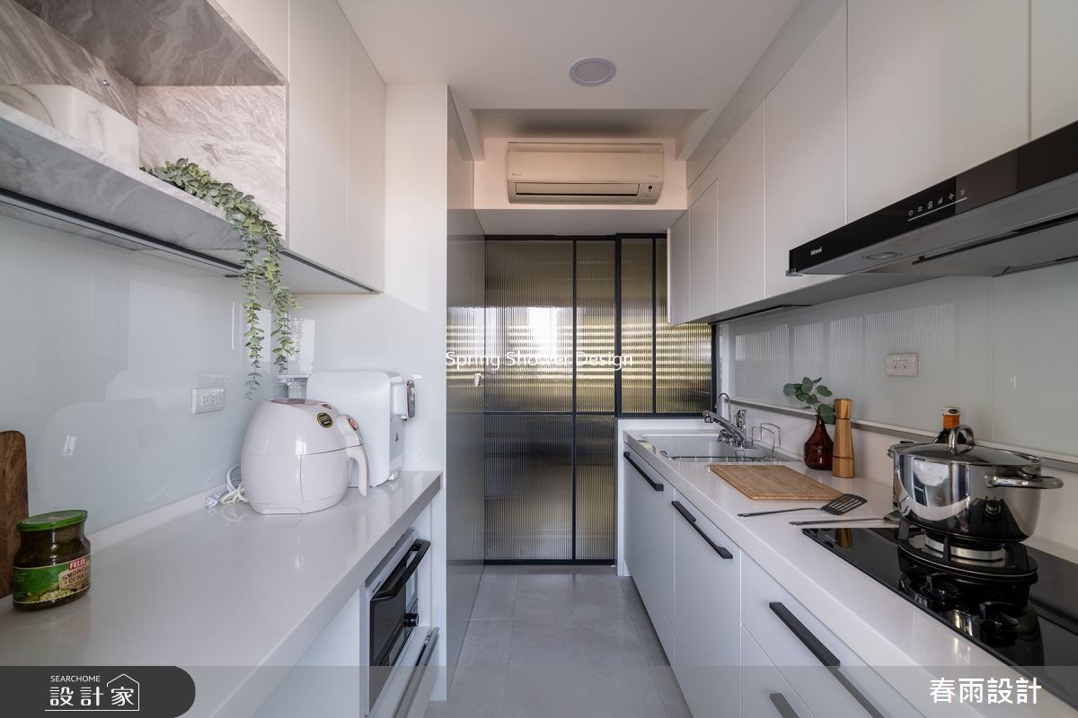 22坪老屋(16~30年)＿現代風廚房案例圖片＿春雨設計＿春雨_224 鼎和街之17