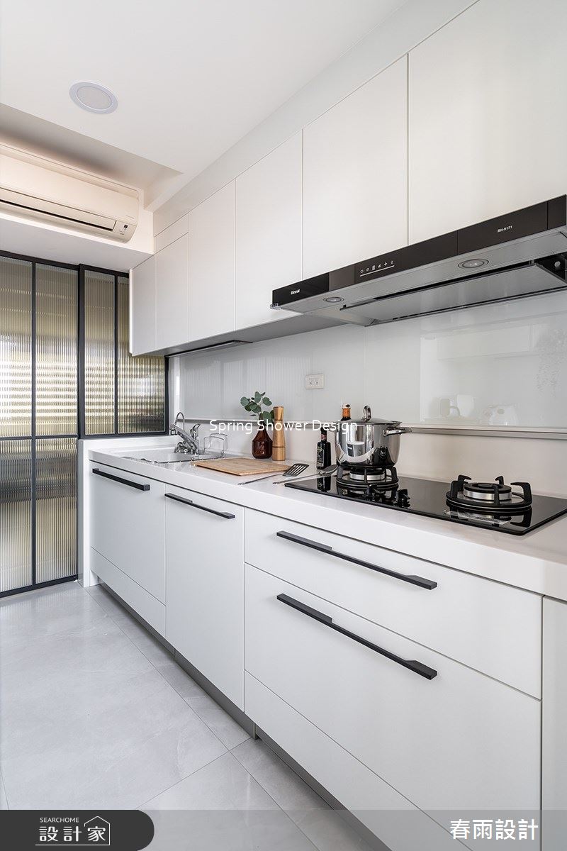 22坪老屋(16~30年)＿現代風廚房案例圖片＿春雨設計＿春雨_224 鼎和街之18