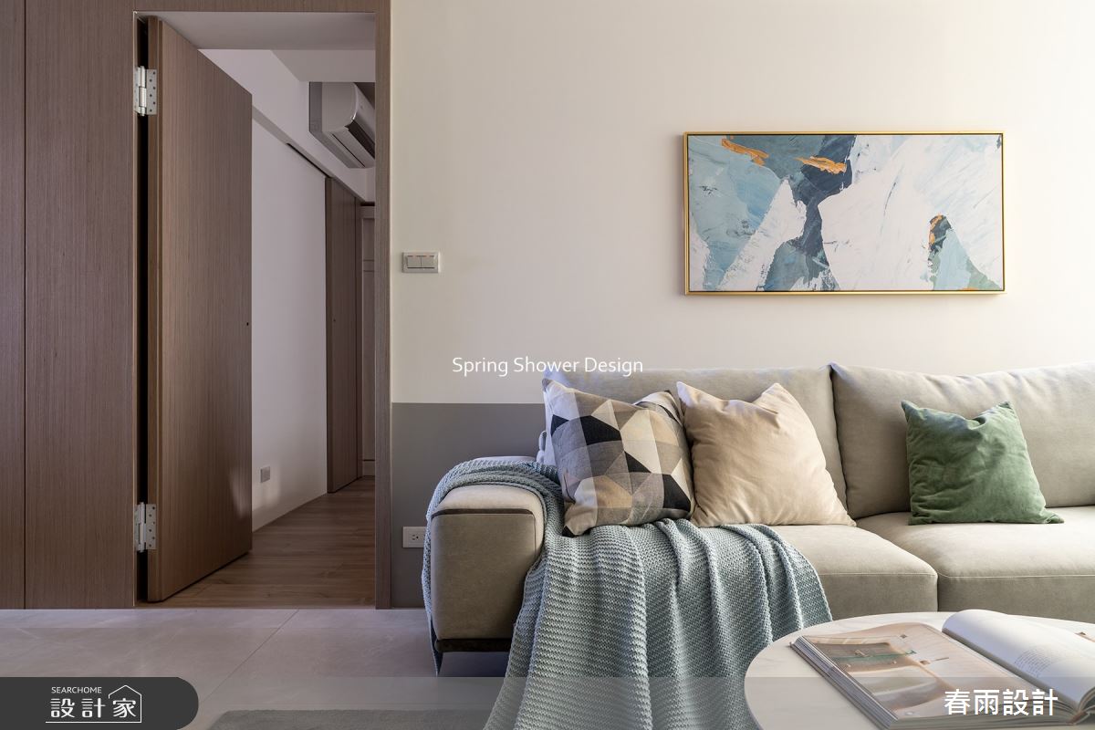 22坪老屋(16~30年)＿現代風客廳案例圖片＿春雨設計＿春雨_224 鼎和街之20