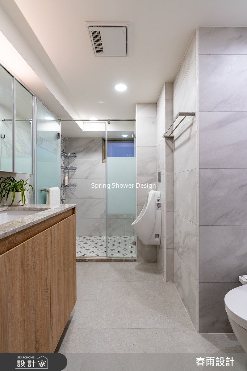 22坪老屋(16~30年)＿現代風浴室案例圖片＿春雨設計＿春雨_224 鼎和街之21