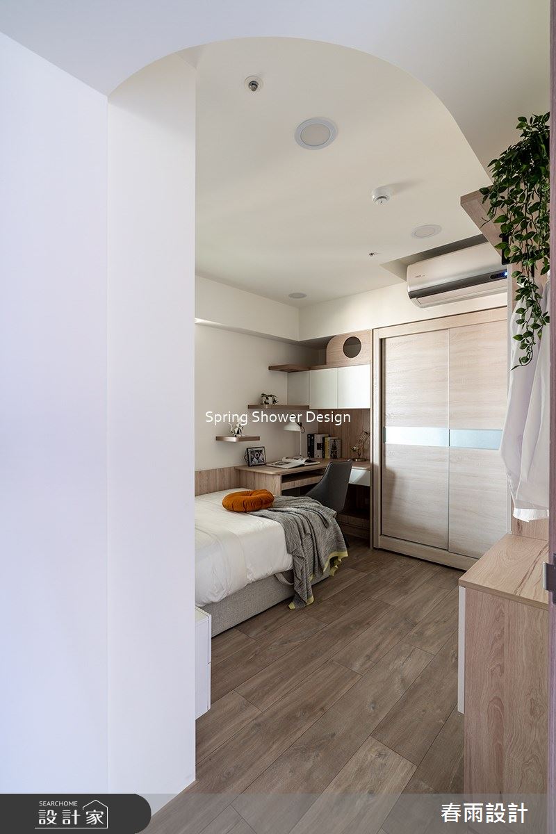 22坪老屋(16~30年)＿現代風臥室案例圖片＿春雨設計＿春雨_224 鼎和街之26