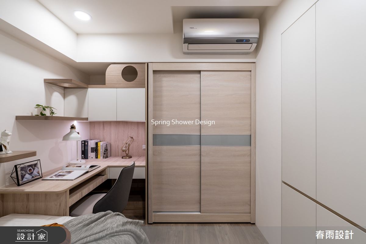 22坪老屋(16~30年)＿現代風臥室案例圖片＿春雨設計＿春雨_224 鼎和街之27