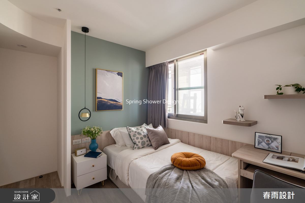 22坪老屋(16~30年)＿現代風臥室案例圖片＿春雨設計＿春雨_224 鼎和街之28
