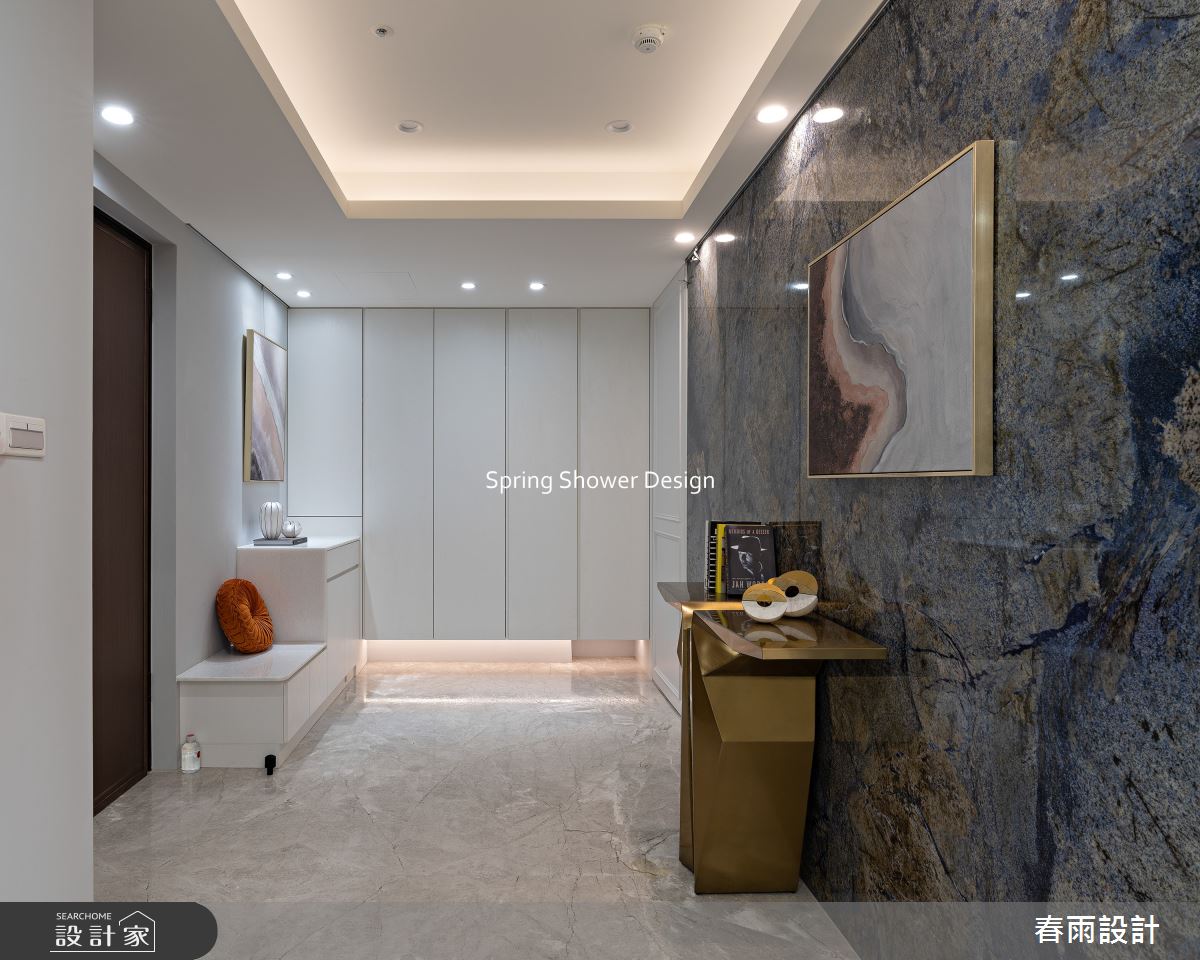中古屋(5~15年)＿飯店風玄關案例圖片＿春雨設計＿春雨_225 國王一號院2之2