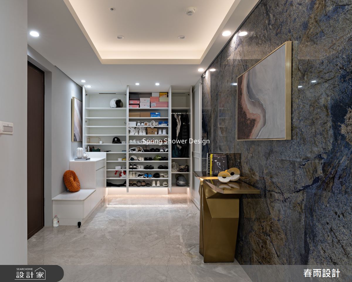 中古屋(5~15年)＿飯店風玄關案例圖片＿春雨設計＿春雨_225 國王一號院2之3