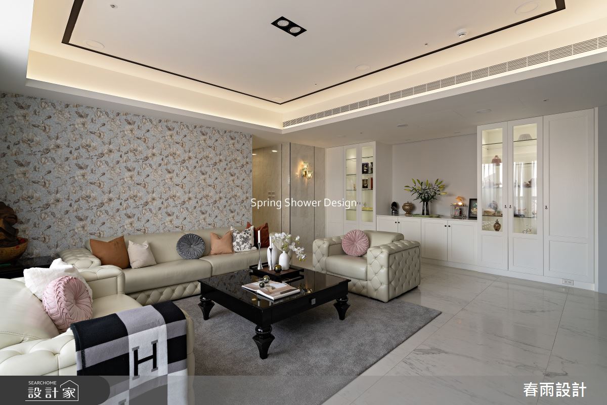 中古屋(5~15年)＿飯店風客廳案例圖片＿春雨設計＿春雨_225 國王一號院2之10