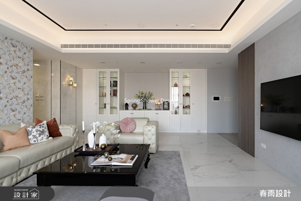 中古屋(5~15年)＿飯店風客廳案例圖片＿春雨設計＿春雨_225 國王一號院2之11