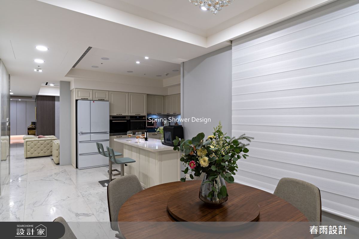 中古屋(5~15年)＿飯店風餐廳廚房案例圖片＿春雨設計＿春雨_225 國王一號院2之16