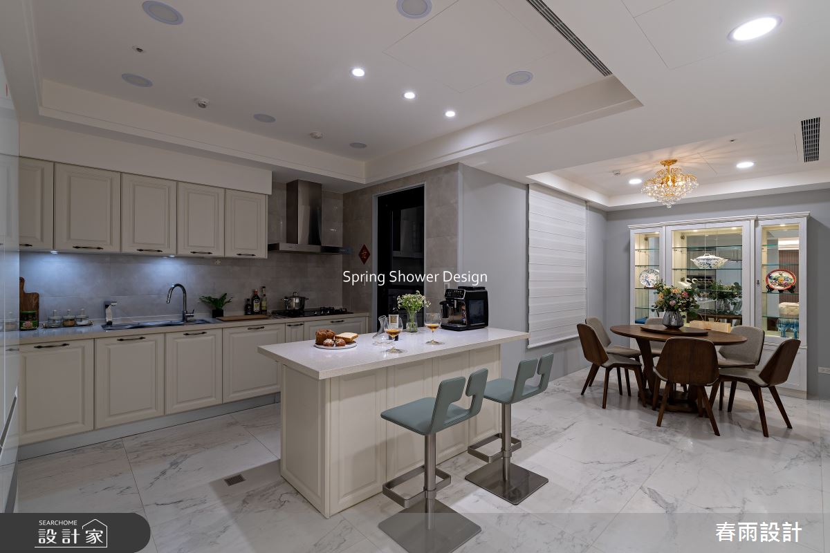 中古屋(5~15年)＿飯店風餐廳廚房案例圖片＿春雨設計＿春雨_225 國王一號院2之18