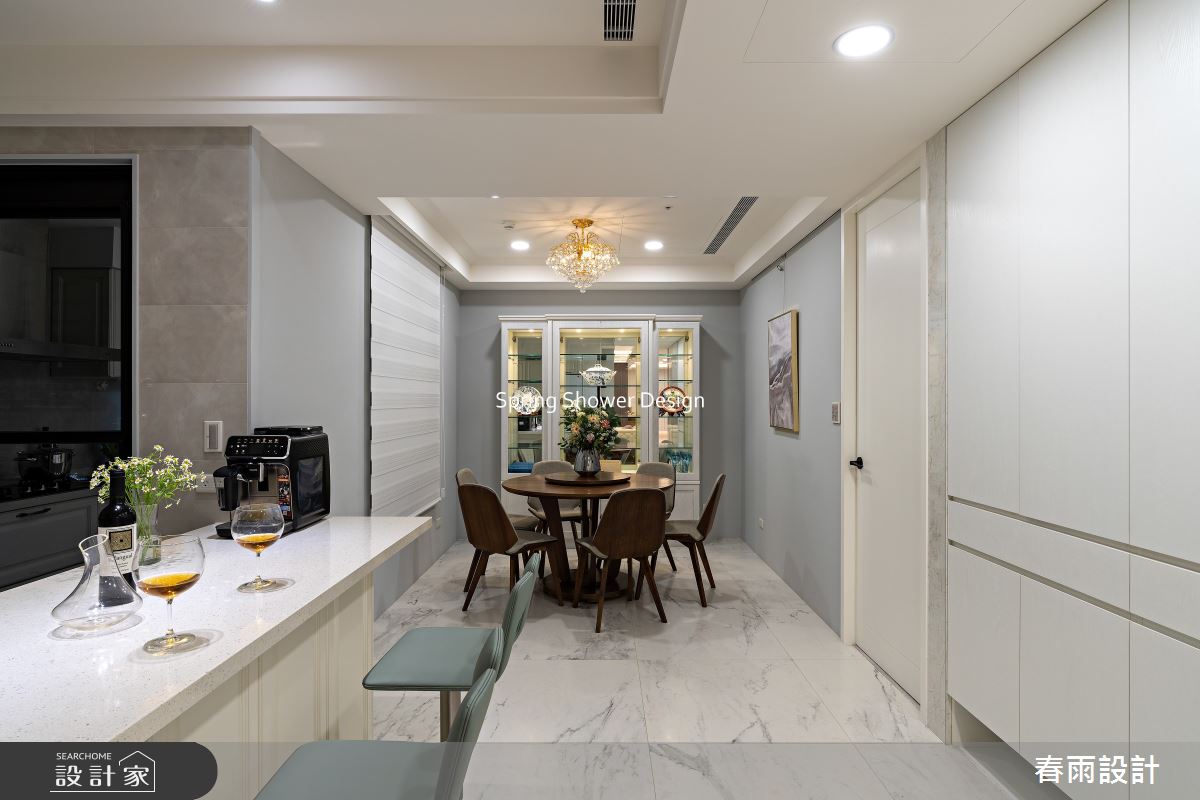 中古屋(5~15年)＿飯店風餐廳廚房案例圖片＿春雨設計＿春雨_225 國王一號院2之19
