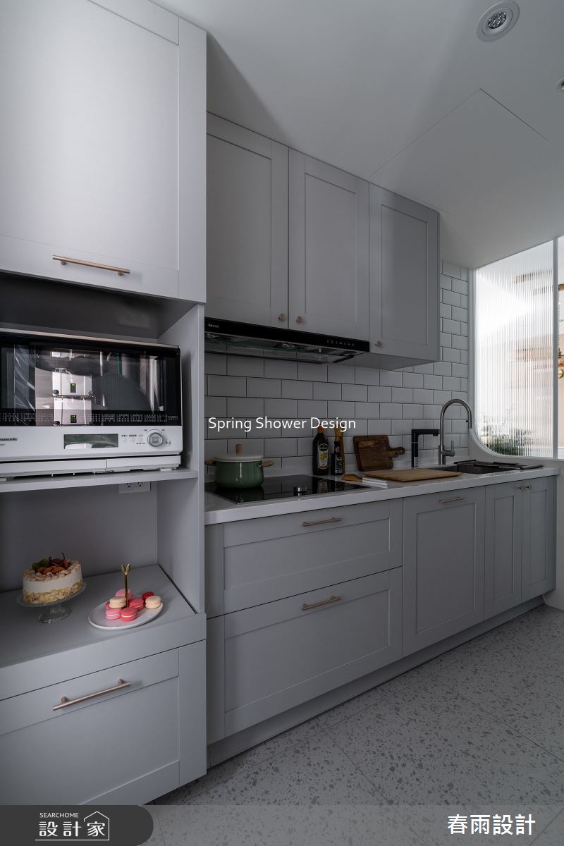 新成屋(5年以下)＿美式風廚房案例圖片＿春雨設計＿春雨_226 新板巨星之10