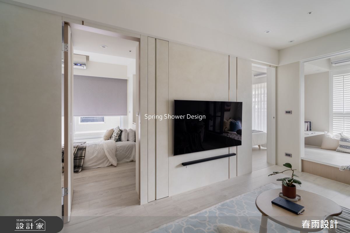 新成屋(5年以下)＿美式風客廳臥室案例圖片＿春雨設計＿春雨_226 新板巨星之15