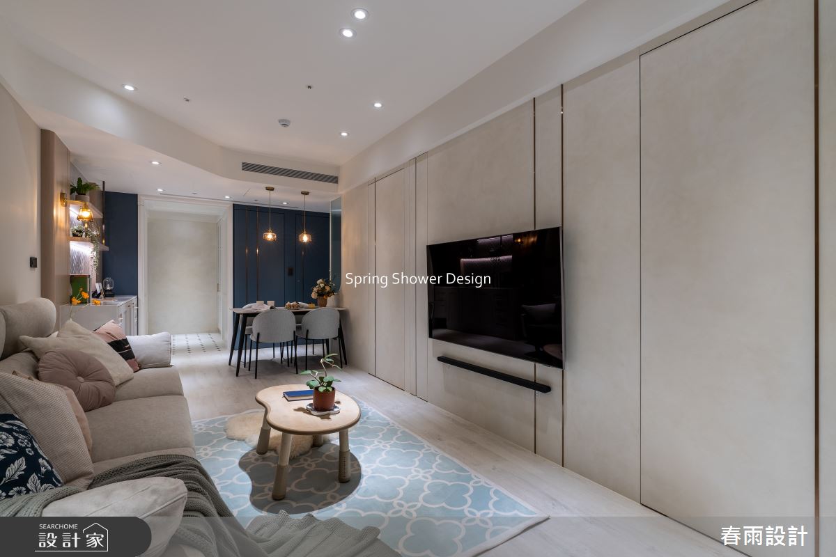 新成屋(5年以下)＿美式風客廳餐廳案例圖片＿春雨設計＿春雨_226 新板巨星之25