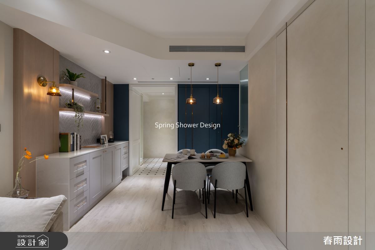 新成屋(5年以下)＿美式風玄關餐廳案例圖片＿春雨設計＿春雨_226 新板巨星之26