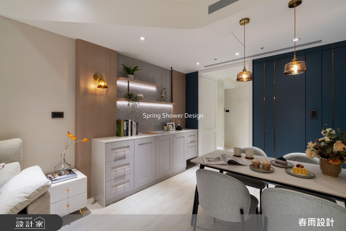 新成屋(5年以下)＿美式風玄關餐廳案例圖片＿春雨設計＿春雨_226 新板巨星之27