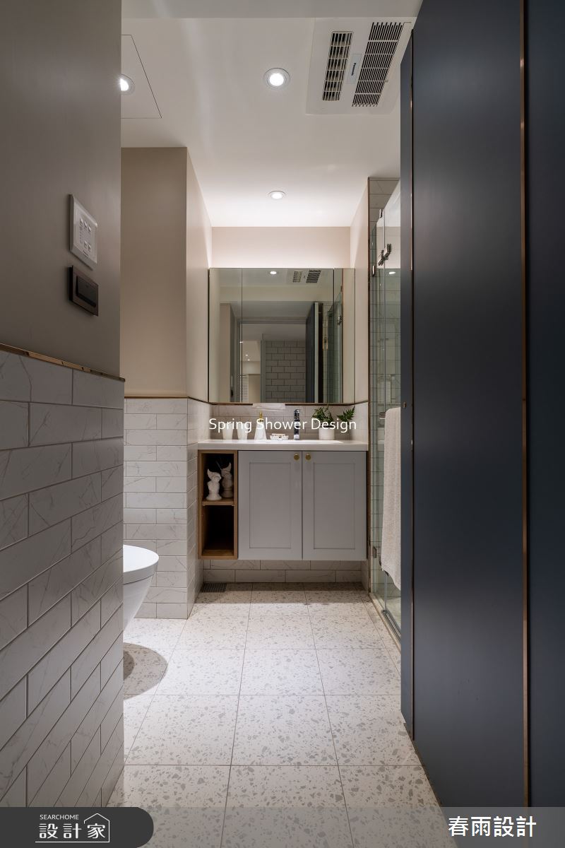 新成屋(5年以下)＿美式風浴室案例圖片＿春雨設計＿春雨_226 新板巨星之29