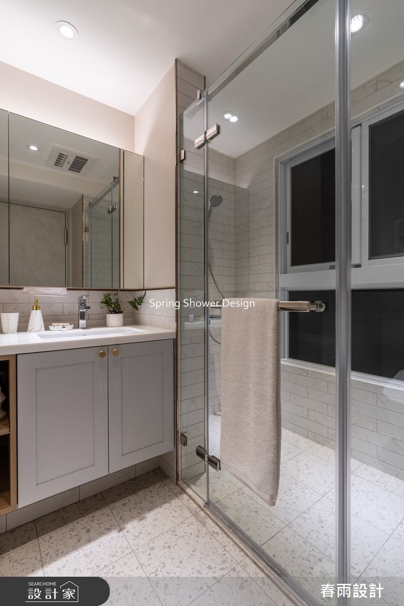 新成屋(5年以下)＿美式風浴室案例圖片＿春雨設計＿春雨_226 新板巨星之30