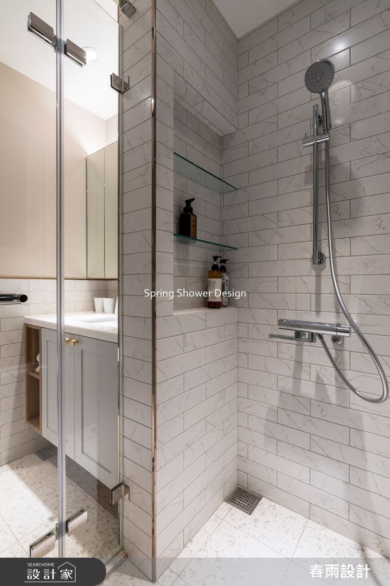 新成屋(5年以下)＿美式風浴室案例圖片＿春雨設計＿春雨_226 新板巨星之31
