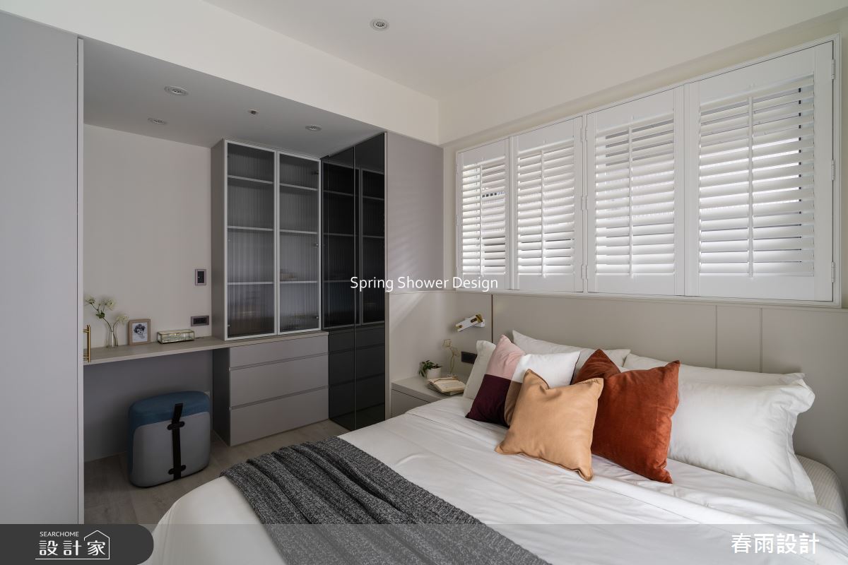 新成屋(5年以下)＿美式風臥室案例圖片＿春雨設計＿春雨_226 新板巨星之37