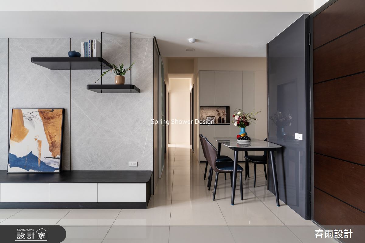 新成屋(5年以下)＿現代風客廳餐廳案例圖片＿春雨設計＿春雨_227 新莊風華之2