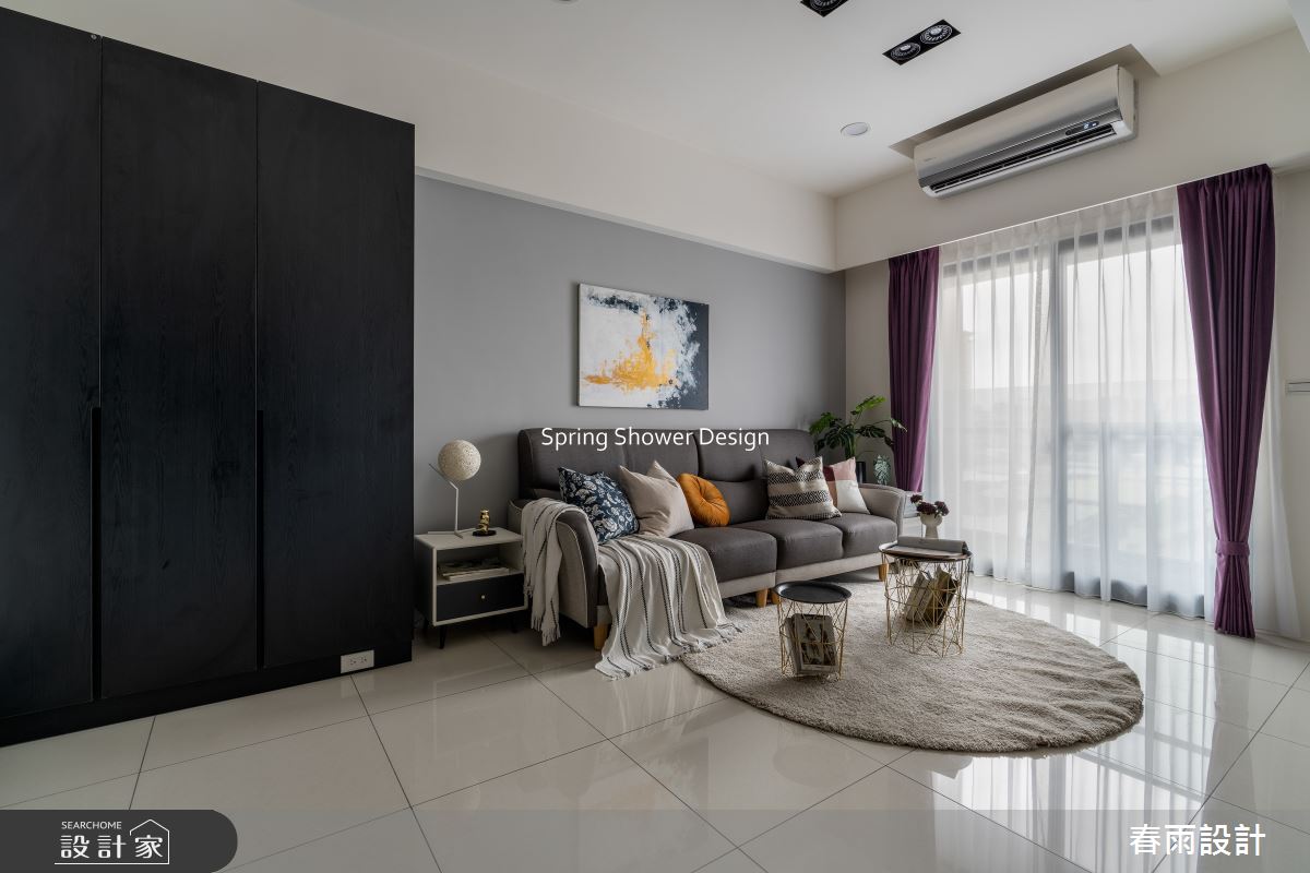 新成屋(5年以下)＿現代風客廳案例圖片＿春雨設計＿春雨_227 新莊風華之4