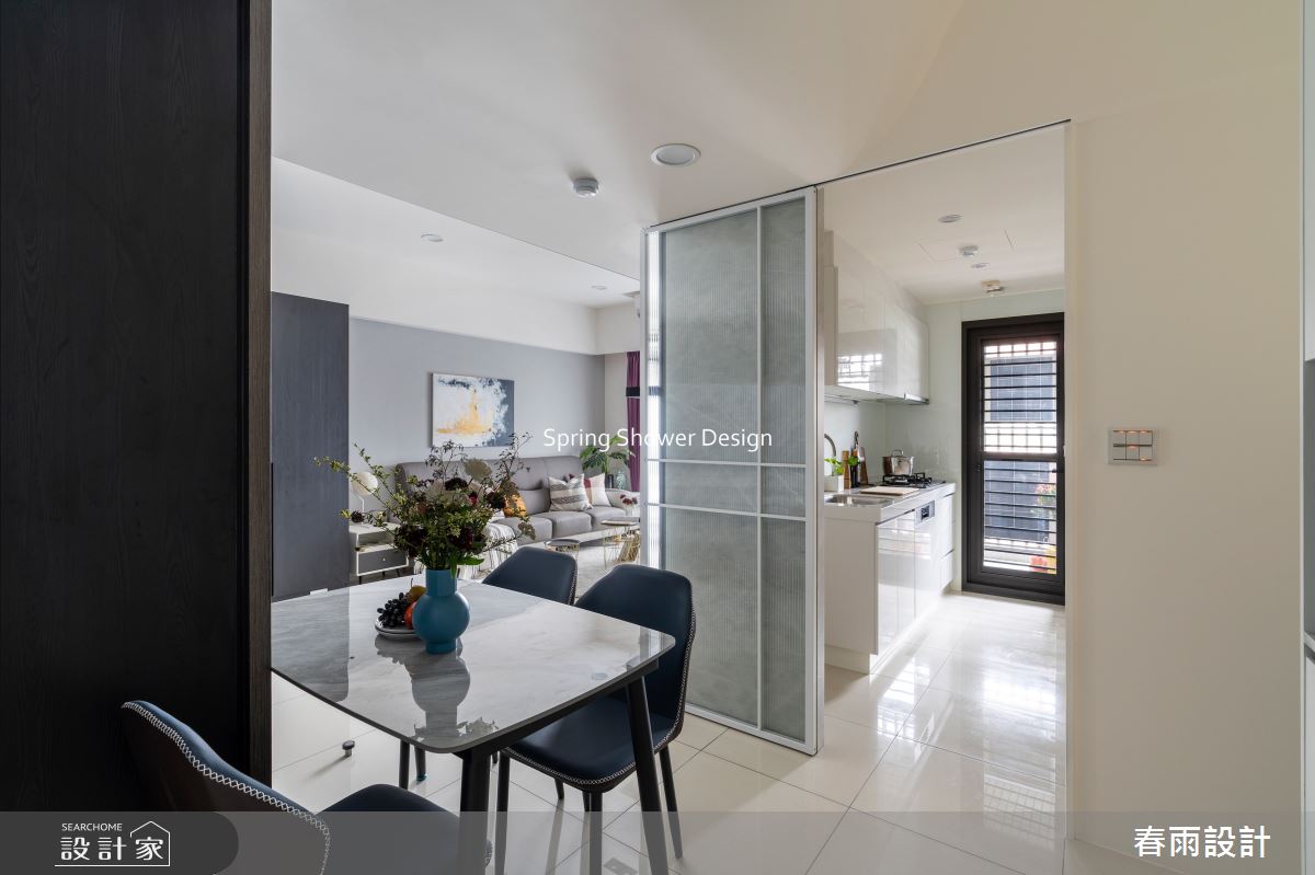 新成屋(5年以下)＿現代風客廳餐廳廚房案例圖片＿春雨設計＿春雨_227 新莊風華之15
