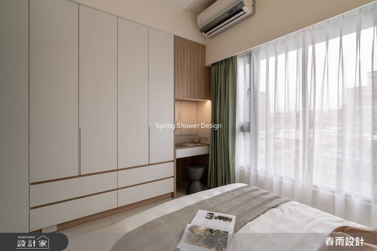 新成屋(5年以下)＿現代風臥室案例圖片＿春雨設計＿春雨_227 新莊風華之20