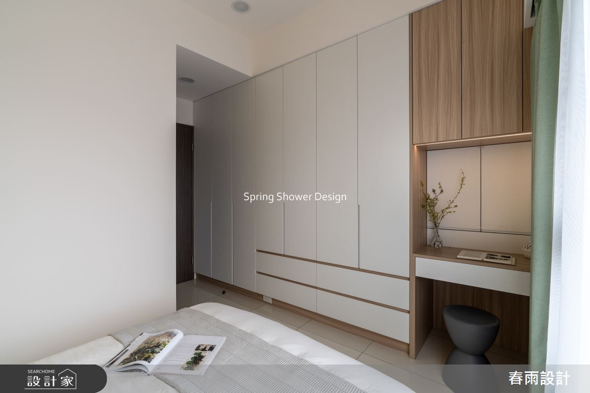 新成屋(5年以下)＿現代風臥室案例圖片＿春雨設計＿春雨_227 新莊風華之21