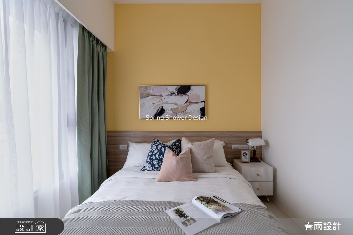 新成屋(5年以下)＿現代風臥室案例圖片＿春雨設計＿春雨_227 新莊風華之22