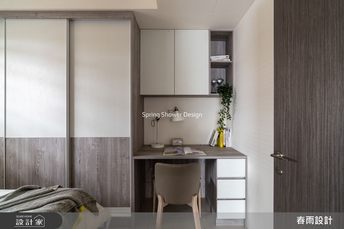新成屋(5年以下)＿現代風臥室案例圖片＿春雨設計＿春雨_227 新莊風華之24