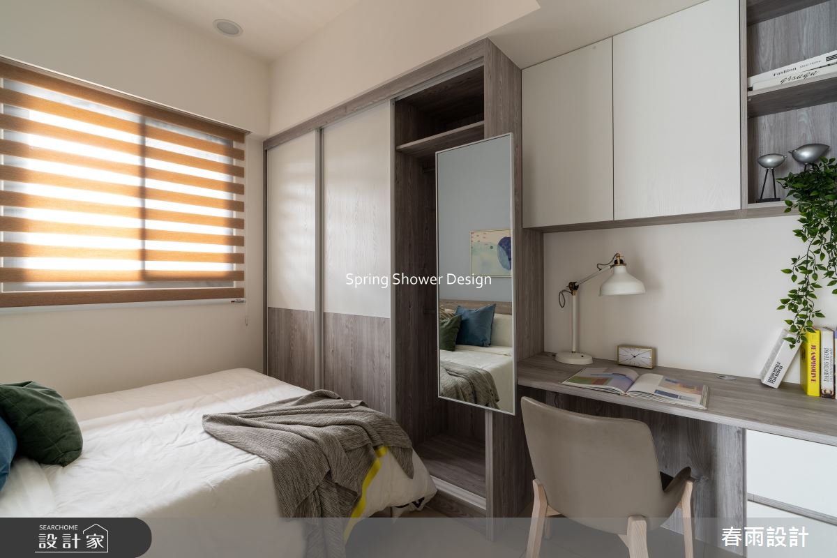 新成屋(5年以下)＿現代風臥室案例圖片＿春雨設計＿春雨_227 新莊風華之26