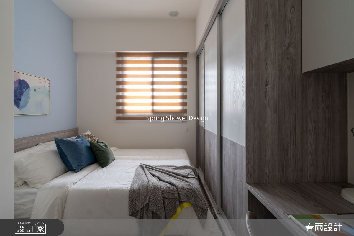 新成屋(5年以下)＿現代風臥室案例圖片＿春雨設計＿春雨_227 新莊風華之27
