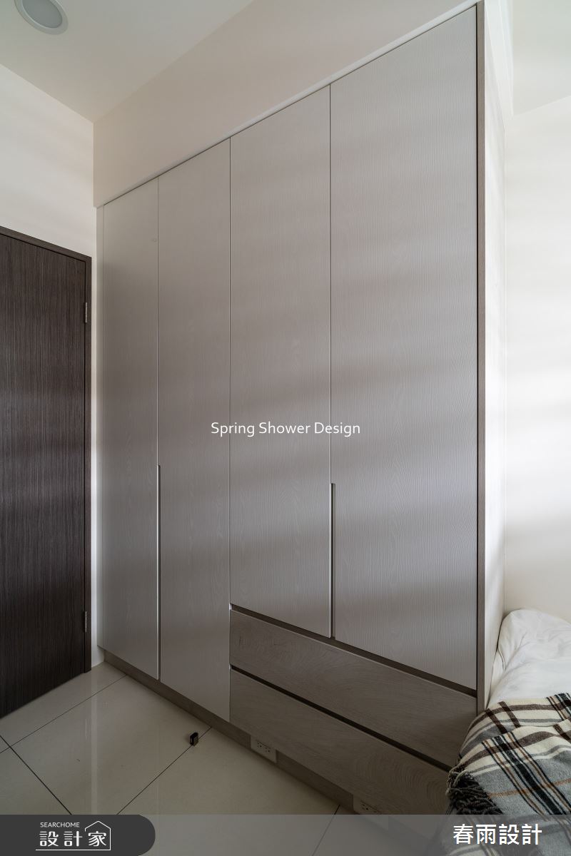 新成屋(5年以下)＿現代風臥室案例圖片＿春雨設計＿春雨_227 新莊風華之31