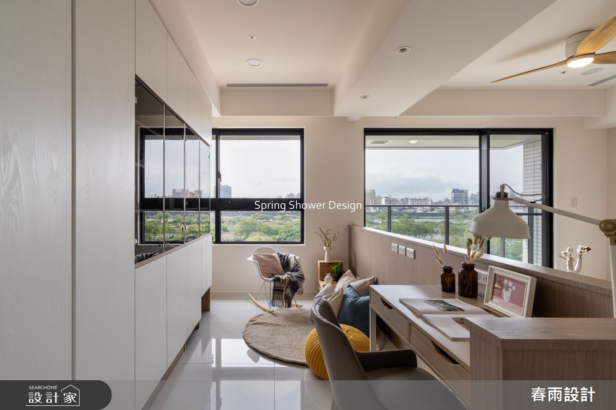 新成屋(5年以下)＿北歐風書房工作區案例圖片＿春雨設計＿春雨_228 國泰田之19