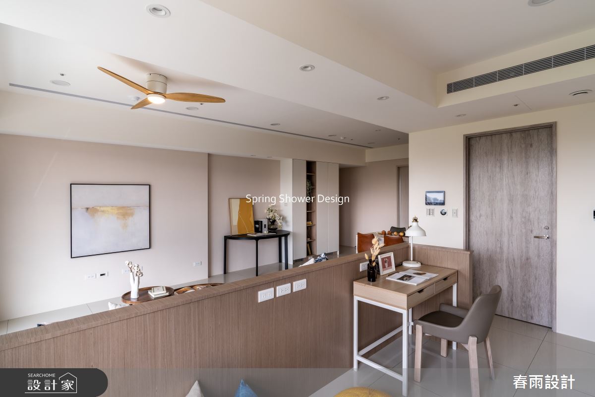 新成屋(5年以下)＿北歐風客廳書房案例圖片＿春雨設計＿春雨_228 國泰田之22
