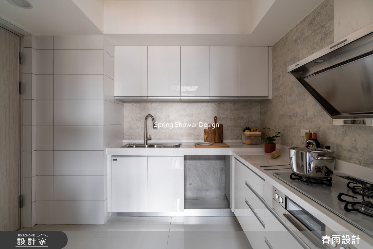 新成屋(5年以下)＿北歐風廚房案例圖片＿春雨設計＿春雨_228 國泰田之17